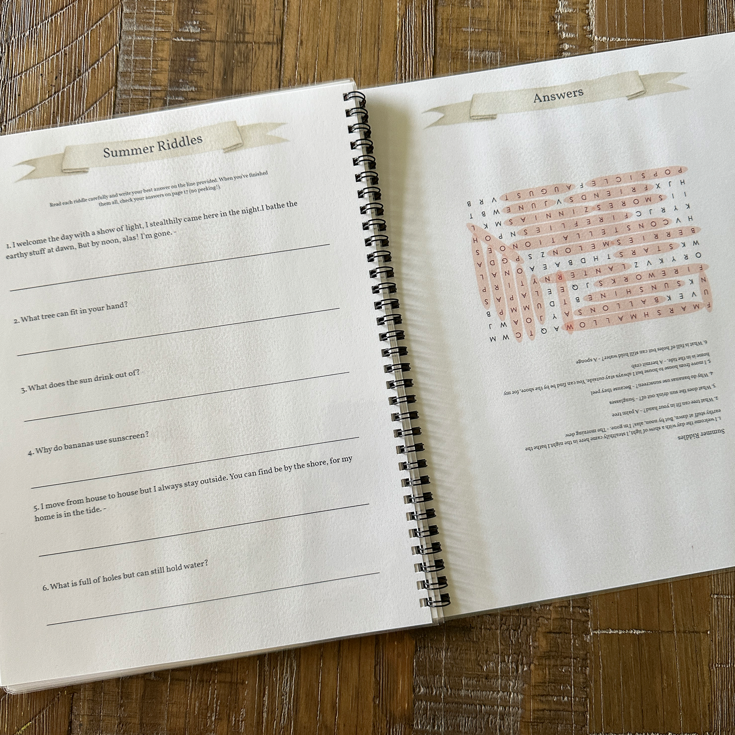 Seasonal Morning Journals