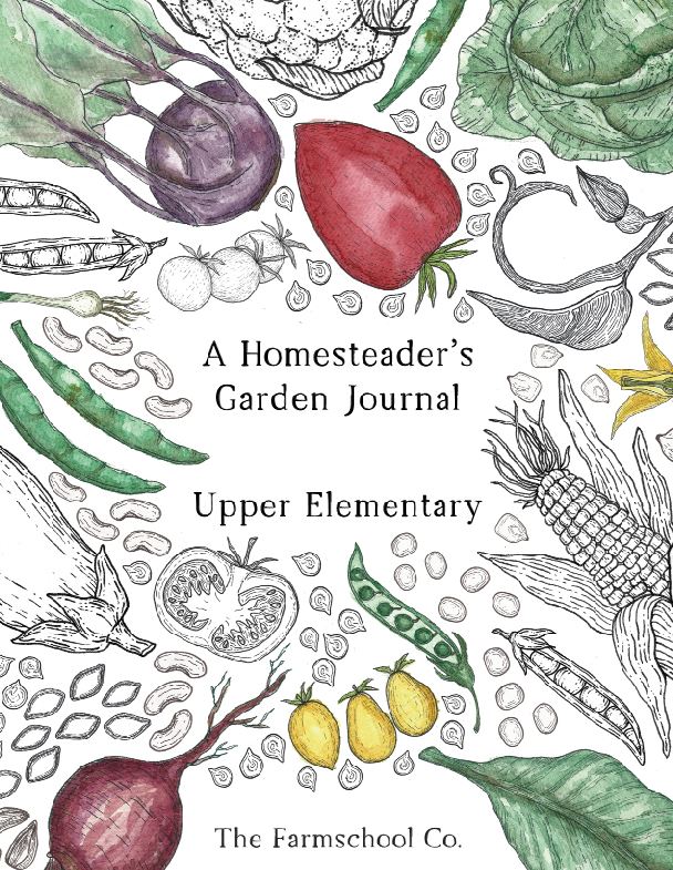 Homesteader's Garden Journal - Upper Elementary - Digital Download