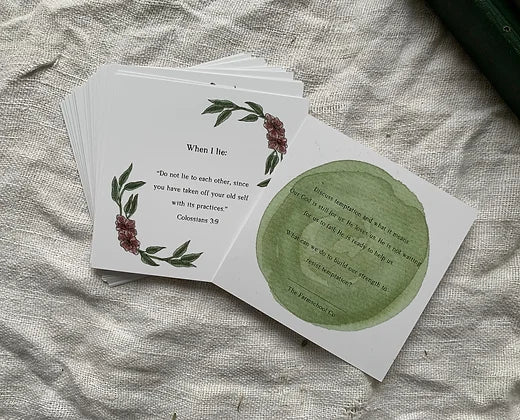 Kids + Emotions Scripture Cards