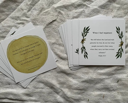 Kids + Emotions Scripture Cards