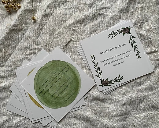 Kids + Emotions Scripture Cards