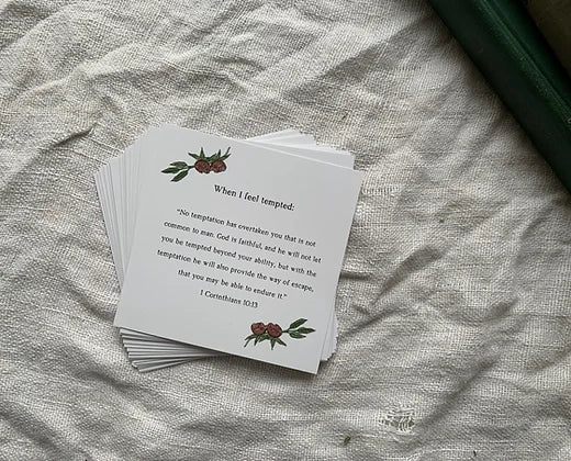 Kids + Emotions Scripture Cards
