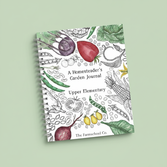 Homesteader's Garden Journal - Upper Elementary