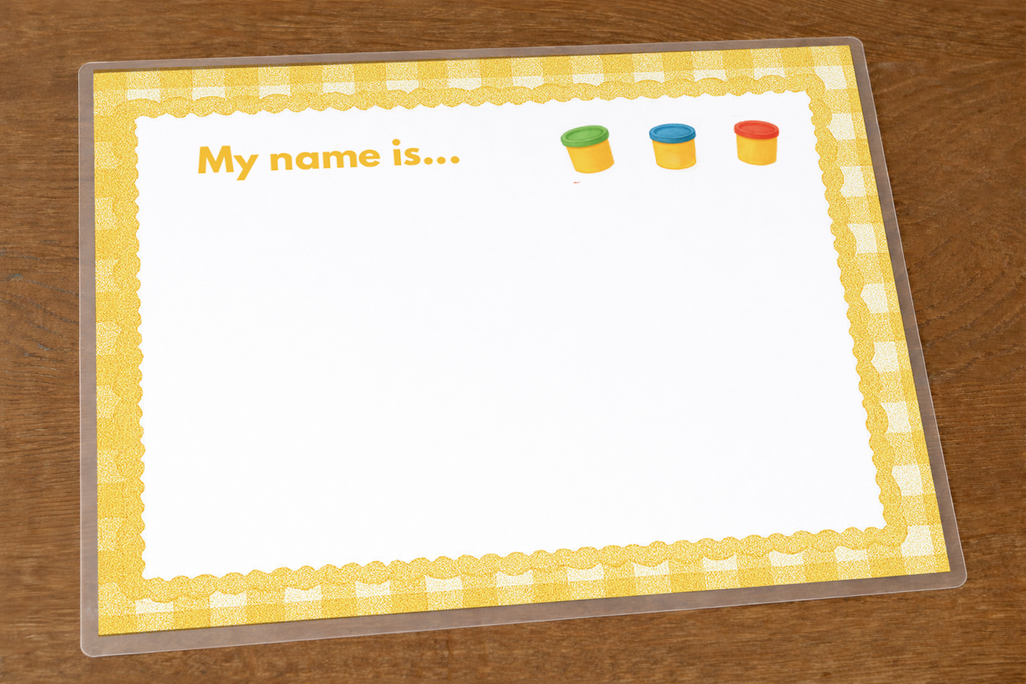 Basics Play Dough Mats