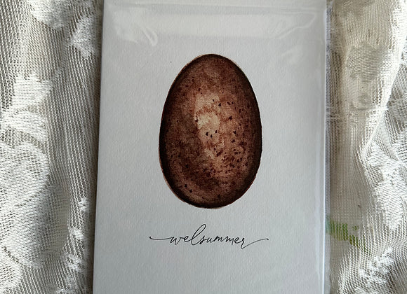 Welsummer Egg Print